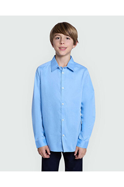 Ovs Placid Blue Boys’ Shirt With Long Sleeves –