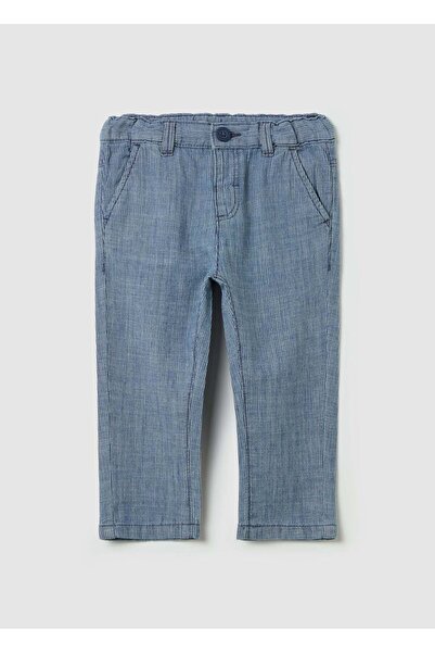 Ovs بنطلون قطني مخطط