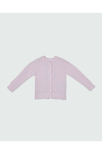 Ovs Cardigan In Pointelle Cotton