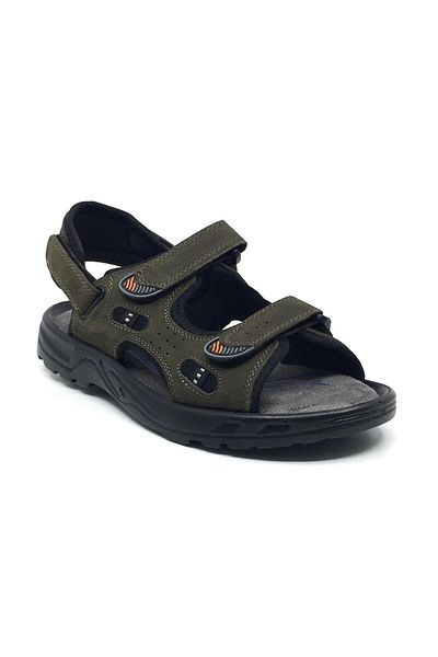 Taşpınar Ayakkabı Coppo 100% Nubuck Δερμάτινο Ορθοπεδικό Καλοκαιρινό Άνετα Ανδρικά Ρυθμιζόμενα Σανδάλια Παντόφλες Νέας Σεζόν 40-47