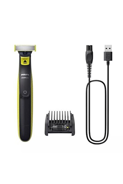 Philips OneBlade QP2724/20 Beard Trimmer, Green/Black
