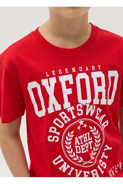 Ovs T-Shirt In Cotton With ''Sportswear University� Print