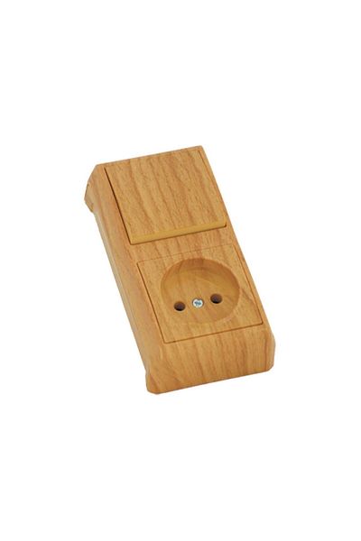 VİKO Switch and Socket Vera Oak