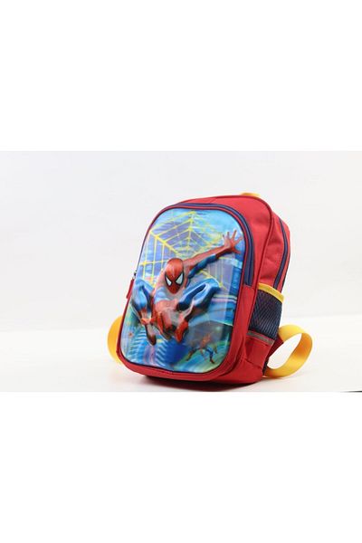 Smart Gate SG-9210 School Carrying Spider-Man Flying Kids Backpack Red