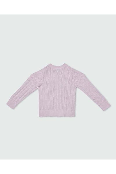 Ovs Cardigan In Pointelle Cotton