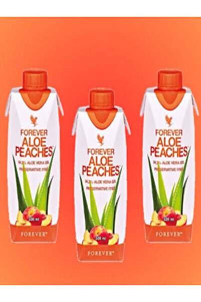 Forever Living FOREVER ALOE PEACHES - 330 ML X 3 ADET