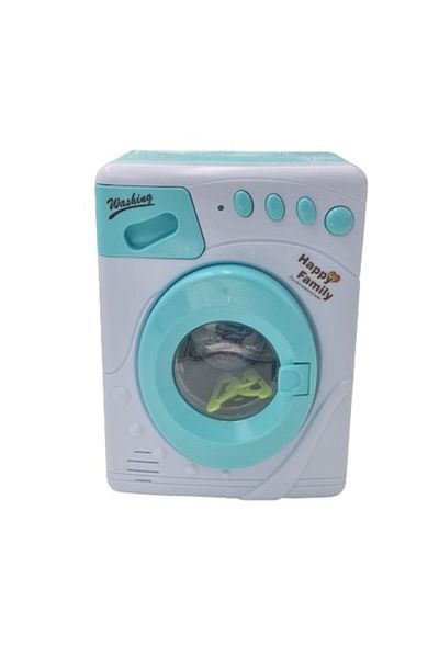 dalimag Toy Washing Machine, 30 x 10 cm, Blue, 3+ Years, with Lights and Sound,