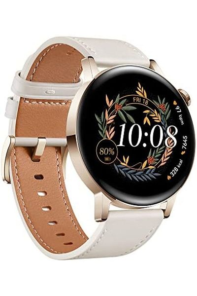 Huawei Watch GT 3 (42mm) GPS + BLUETOOTH Smartwatch - White