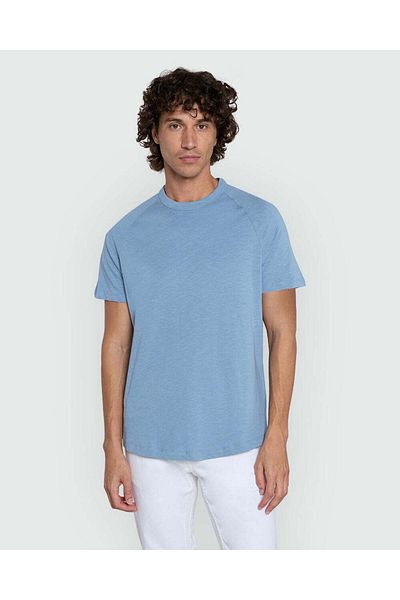 Ovs Men’S Garda Crew Neck Tee – Citadel Blue