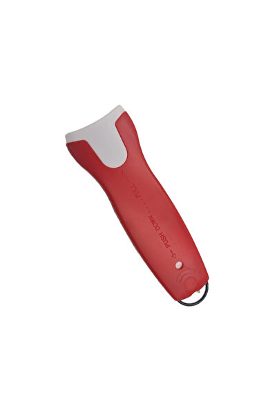 dalimag Lanterna cu 3 Leduri, Buton Start/Stop, Agatatoare, 13 cm, Rosu