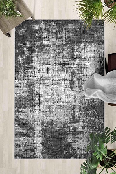 Monnhein Covor lavabil cu bază anti-alunecare – Covor modern cu imprimare dig...