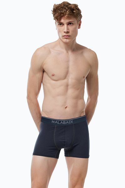 Malabadi Men's Smoked 6-Piece Premium Collection Modal Boxer 6m252
