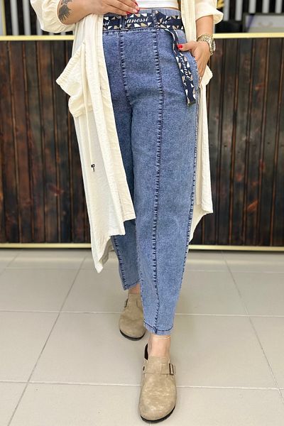 GÖKSEL Lycra Cotton Thin Jean Large Size