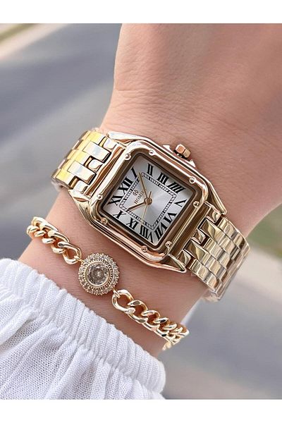 Homies Steel Cord 2 Years Warranty 30 Mt Water Resistant Women Wrist Watch+Bracelet Hm.B0146S1