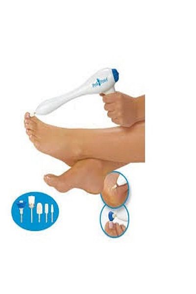 Generic Home pedicure device for soft, clean and more beautiful feet. Easy to use with multiple heads.