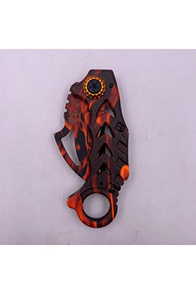 dalimag Briceag Talon, Deschidere Manuala, 17 cm, Model Flacari, Prindere Curea