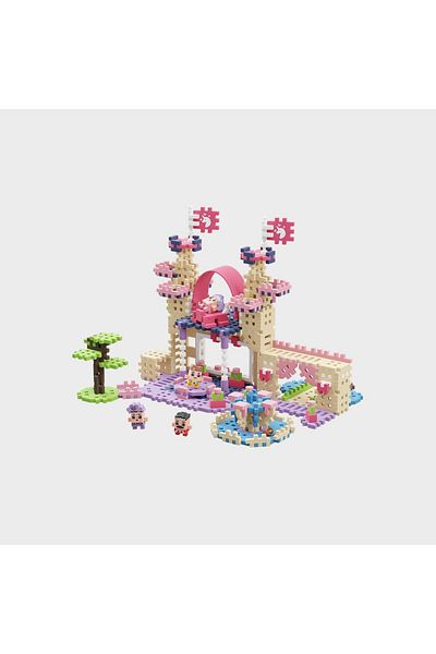 Marioinex Construction set, Princesses, 280 pieces, Mini Waffles,