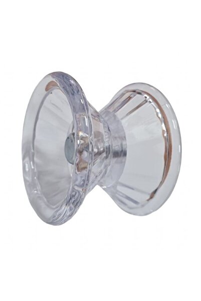 almital mobilya aksesuarları furniture accessories Akrilik Şeffaf Cam Kapı Için Tekli Çift Taraflı Çekme (Kulbu, Kolu, Çekmesi, Topuzu, Tokmağı)