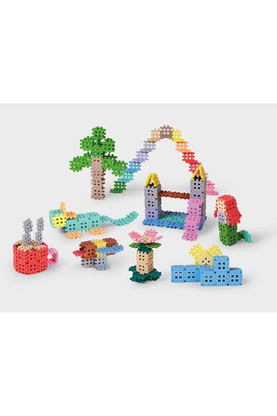 Marioinex Construction set, 300 pieces, pastel, Mini Waffles,