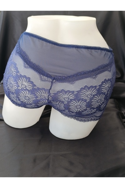 Butik KADIN YÜKSEK BEL DANTELLİ BATTAL BOY KÜLOT