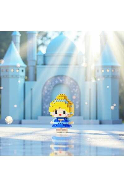 Bricks | Pinkyday | Disney Sindirella – Sürpriz Hediyeli 3D Yapboz Mini Blok ...