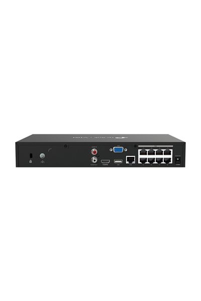 TP-LINK 4K NVR, 8 channels max. 8MP, 8 PoE ports, PoE 53W, Audio IN/OUT, 1 x SATA, 1U - VIGI VIGINVR1008H-8P