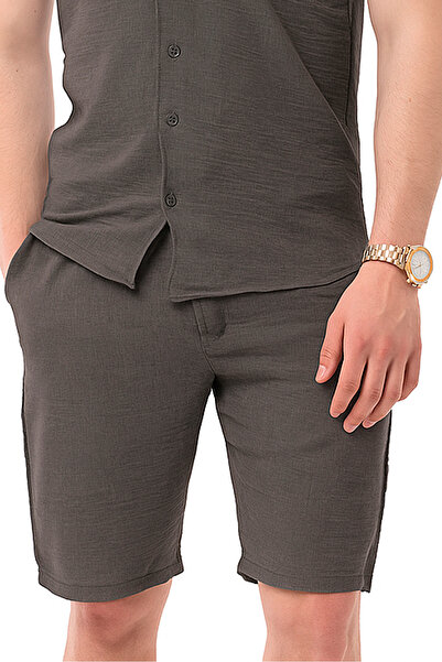 monox Men's Mechanical Linen Shorts