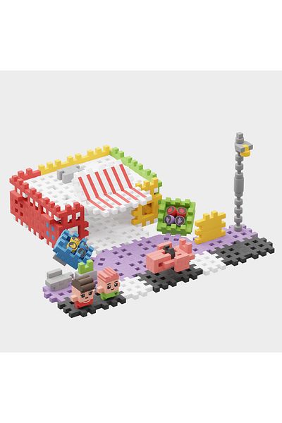 Marioinex Construction set, Shop, 148 pieces, Mini Waffles,