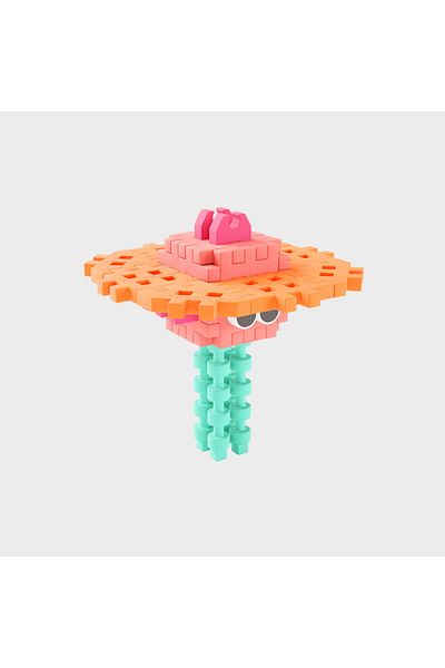 Marioinex Travel construction set, Jellyfish, 25 pieces, Micro Waffles,