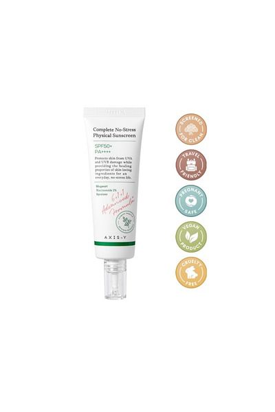 AXIS-Y Complete No-Stress Physical Sunscreen SPF50+ PA++++