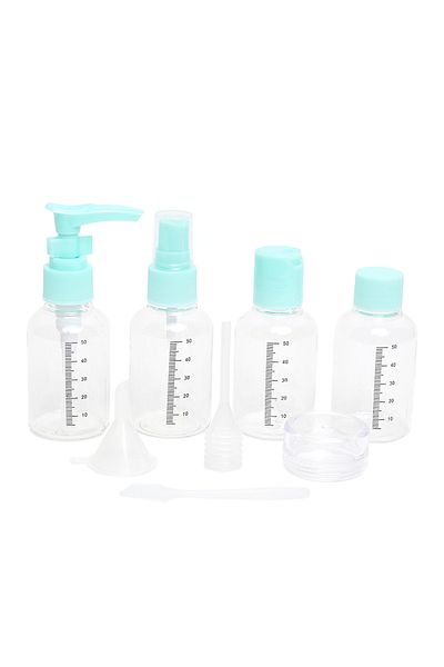 R&B Blue PO8 TRAVEL REFILLING BOTTLE