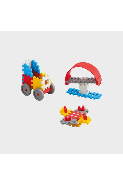 Marioinex Construction set, Constructor, 35 pieces, blue, Mini Waffles,