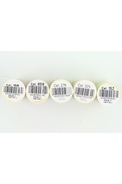 Gütermann Gutermann 100% Polyester 100m Sewing Thread Pastel Colors Set