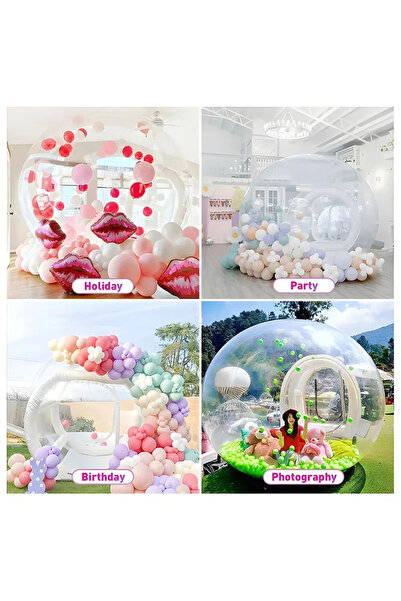 OEM Bubble House with Blowing Pump and Balloons Perfect for Events and Parties