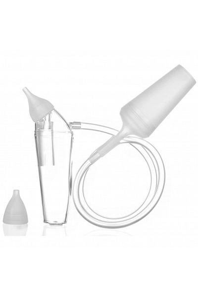 Minut Baby Aspirator nazal Minut Baby, 2 varfuri de silicon, aspiratie 2 in 1