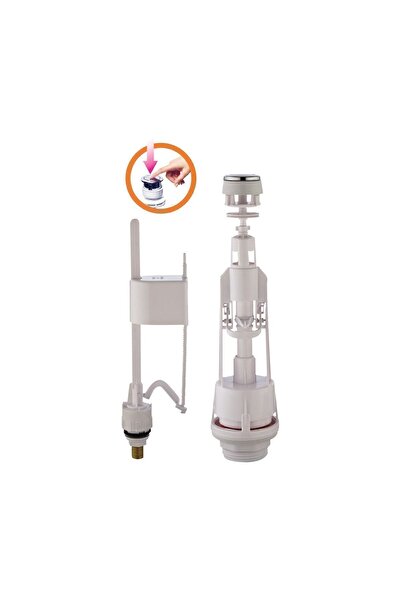 Genel Markalar Gold Basmalı Klozet Rezervuar Iç Takım Rezervuar İç Takım 1 Yı...