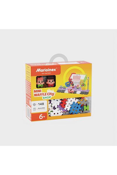 Marioinex Construction set, Shop, 148 pieces, Mini Waffles,