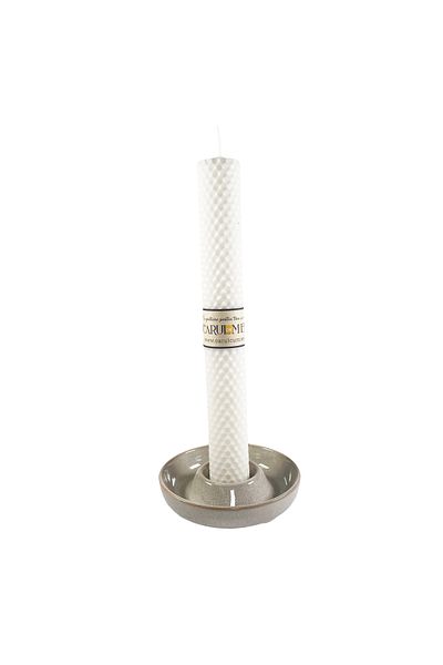CARUL CU MIERE HANDMADE candle made of natural wax, honeycomb pattern, 26 cm x 3 cm