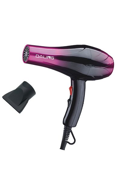 daling Hot Selling Iron Hair Dryer High Speed Professional Light Weight Natural Blow Hair Dryer