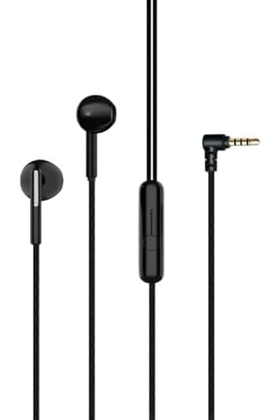 Generic Wired Stereo Earphones with 3.5mm Plug - Hi-Fi Sound, Noise Isolation, Built-in Microphone, Nylon Br