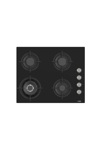 GL GENERAL 4 Burner 60x50cm Gas Built in Cooker, Heavy Duty Stand, Auto Fire, Total Safety