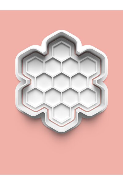 Honeycomb Shaped Cookie Mold – Bee Themed Sugar Pulp Mold0430-1