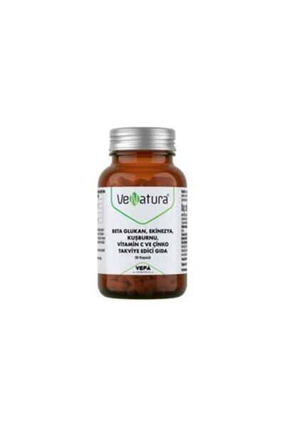 VeNatura Beta Glukan, Ekinezya, Kuşburnu, Vitamin C, Çinko 30 Kapsül