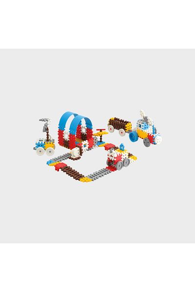 Marioinex Construction set, Constructor, 140 pieces, blue, Mini Waffles,