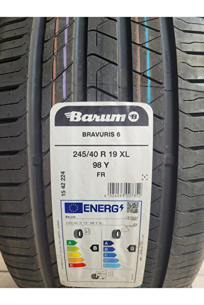 Barum 245/40R19 Bravuris6 98Y XL FR Set Olarak (4ADET) 2025 Üretim *
