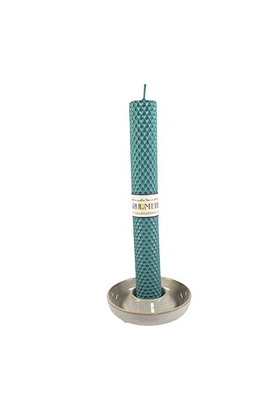 CARUL CU MIERE HANDMADE candle made of natural wax, honeycomb pattern, 26 cm x 3 cm