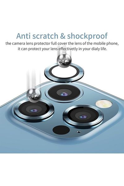 Generic Camera Lens Protector Compatible for iPhone 13 Pro & iPhone 13 Pro Max HD Tempered Glass
