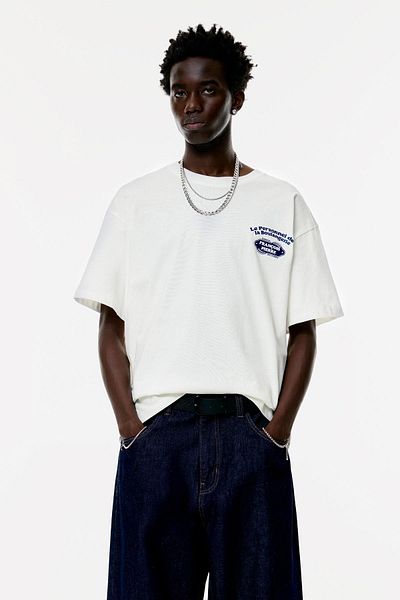 Pull & Bear Croissant T-shirt