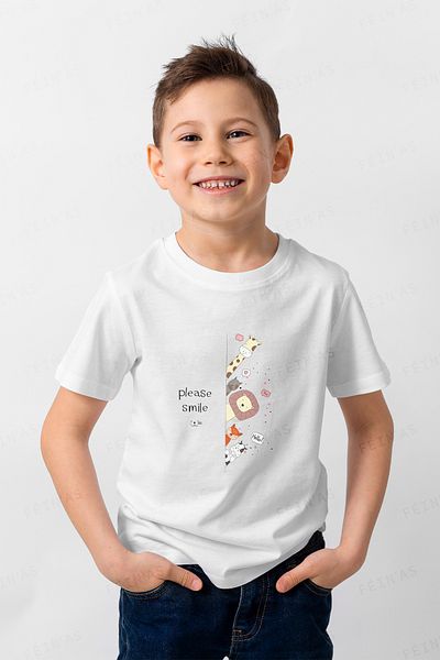 feinas Παιδικό Tshirt - Παρακαλώ χαμογέλα