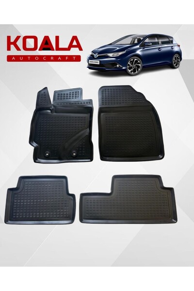 KoalaOtoTekstil Toyota Auris (2013+sonrası) Ile Uyumlu - Araca Özel Paspas